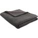 Grey 62x80 Military Wool Blanket for Emergency ,Camping & Everyday Use (Grey)