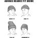 adidas Men's Team Issue Fold Beanie Black/White - One Size | F22 - Buy Online on GoSupps.com