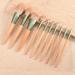 10-Piece Synthetic Eye Shadow & Concealer Brush Set with Storage Bag - Perfect for Beginners | International Shipping Available - Buy Online on GoSupps.com