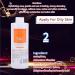 Marfort AS1 SA2 AO3 Aqua Peeling Solution Set - Salon Grade Skin Scrub & Bubble Solution (3 x 400ml) - Buy Online on GoSupps.com