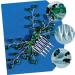 Didiseaon Green Hair Comb for Girls Formal Hair Accessories for Women Bridal Hair Clips Rhinestone Hair Combs Hair Accessories for Girls Hair Topper Bride Crystal Simple Decorate - Buy Online on GoSupps.com