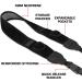 USA Gear TrueSHOT Neoprene Camera Strap with Pockets, Quick Release Buckles - Compatible with Canon, Nikon, Sony - DSLR/Mirrorless - Black - Buy Online on GoSupps.com