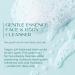 AYRA SPA Gentle Essence Facial & Body Cleanser Dermatologically Tested Cleans Nourishes & Prevents Dryness Suitable for Sensitive Skin Vegan & COSMOS Natural Certified - Buy Online on GoSupps.com