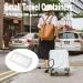 10 Piece Small Travel Containers - 3/5/10/15/20 Gram Size Jars for Lotions & Creams - Plastic Sample Containers with Labels & Mini Spatula - Buy Online on GoSupps.com