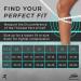 Rymora Calf Compression Sleeves - Leg Pain Relief Support for Men & Women, Pink XL (One Pair) - Buy Online on GoSupps.com