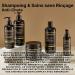 Kerargan - Anti-Hair Loss Duo Shampoo and Leave-In Treatment with Castor Oil for Dry Brittle and Devitalized Hair - Strengthens and Stimulates - Sulfate Paraben and Silicone Free - 500ml + 350ml - Buy Online on GoSupps.com