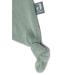 Jollein Security Blanket & Pacifier Blanket - Terry Cloth Leaf Ash Green (30x10 cm) | Soft & Cozy Baby Comforter - Buy Online on GoSupps.com