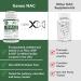 Buy GENEX NAC 500mg - N-Acetyl Cysteine for Liver Health | Non-GMO Gluten Free Vegan (100 Capsules) - 3 Month Supply - International Shipping Available - Buy Online on GoSupps.com