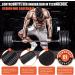 Train Aid Strength Training Lifting Straps - 62 cm Non-Slip Latex Strips for Bodybuilding & Weightlifting - Professional Gym Handle Aids (2-Pack) - Black - Buy Online on GoSupps.com