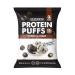 Shrewd Food Protein Puffs - Sweet and Crispy Dessert Puffs Low Carb High Protein Cereal Snack Soy Free Peanut Free Tree Nut Free Gluten Free 12g of Protein - Cookies & Cream 0.74 Oz (Pack of 8)