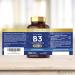 Vitamin B3 Nicotinamide 500mg | 180 Vegan Tablets | High Strength Niacin as Nicotinamide | Suitable for Vegetarians and Vegans | No Artificial Preservatives | by Carlyle - Buy Online on GoSupps.com