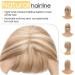 S-noilite Hair Toppers with Fringe Human Hair for Thinning Hair Women Real Hair Topper Hair Piece Clip In Hair Extensions 100% Remy Real Human Hair 27g(#12/613 Golden Brown and Bleach Blonde 6 Inch) 6 Inch Golden Brown and Bleach Blonde - Buy Online on GoSupps.com