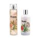 Home Spa Gift 10oz Deep Moisturizing Fragrance Body Lotion & 8 oz. Fine Fragrance Body Mist Set Luxury Self-Care Combo for Women and Girls (Peony)