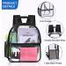 Oraben Clear Stadium Approved Small Transparent Backpack - Black for Sports Events & Concerts - Buy Online on GoSupps.com
