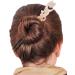 Marycrafts Fox Buffalo Horn Hair Fork Hair Stick Hair Pin Hair Accessories - Buy Online on GoSupps.com