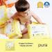 Pura Eco-Diapers Size 1 (Newborn 2-5kg) - 132 Organic Cotton Diapers EU Ecolabel Certified Sensitive Skin Monthly Box Moisture Indicator - Buy Online on GoSupps.com