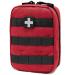 EMT Pouch MOLLE Ifak Pouch Tactical MOLLE Medical First Aid Kit Utility Pouch Carlebben (with Medical Supplies Red)