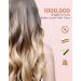 Buy Rotating Curling Iron - 30S Fast Heating Automatic Curler with Dual Voltage & 5 Temp Settings - Ideal for Long & Short Hair - Pink - Buy Online on GoSupps.com