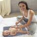 Baby Portable Changing Pad | Waterproof & Foldable Diaper Changing Mat - Grey | Ideal for Home, Travel & Outdoors - Buy Online on GoSupps.com