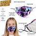 Face Masks with Nose Wire Washable UK Women 3 Layers 100% Cotton Face Masks for Glasses Wearers | Reusable | Breathable | Filter Pocket | Adjustable air loops (2 x Masks) (Floral - O) - Buy Online on GoSupps.com