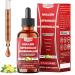 Tenmido 10in1 Mullein Tincture - Mullein Leaf Extract Drops with Astragalus Marshmallow Root Echinacea Elderberry Licorice Ginger Thyme Leaf Peppermint and Dandelion - 30 Days Supply - 1FL Oz