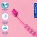 Curaprox Baby Gift Set - Pink Teething Ring Pacifier & Ultra-Soft Toothbrush | Ideal International Gift for Babies - Buy Online on GoSupps.com