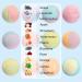 JOYIN Bath Bombs with Mixed Animal Toys - 12 Pack Surprise Inside Bubble Bath Fizzies with Natural Essential Oils for Kids | Perfect Easter Basket Stuffers and Birthday Gifts for Boys and Girls - Buy Online on GoSupps.com