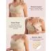 HOFISH Hands Free Pumping Bra | Seamless Nursing Maternity Bra for Pregnancy/Breastfeeding | S-2XL Sizes | Beige XXL Pumping Bra - Buy Online on GoSupps.com