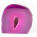 Natural Pink Agate Geode - Genuine Crystal for Home Decor and Healing - Buy Online on GoSupps.com