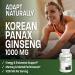 Bronson Korean Panax Ginseng 1000mg - Energy, Endurance & Mental Performance - 120 Capsules - Buy Online on GoSupps.com