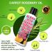 SweetSunnah Natural Black Seed & Carrot Rosemary Hair Growth Oil - 5 fl oz (150 ml) | Boost Hair Growth & Nourish Scalp - International Shipping Available - Buy Online on GoSupps.com
