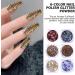 Lot de 6 poudres de couleur d licates pour ongles - Buy Online on GoSupps.com