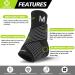 Maazo Ankle Brace for Women Men Youth - Sprained Ankle Support, Plantar Fasciitis Relief, Heel Pain Relief - Medium Size - Buy Online on GoSupps.com