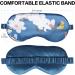 Fishent Sleep Eye Mask for Women Men - Super Soft Silk Sleep Mask for Sleeping Lightweight Comfortable Blindfold Eye Covers for Travel/Shift Work/Nap with Gift Box and Storage Bag Little Bird - Buy Online on GoSupps.com
