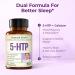 5HTP Serotonin Supplements for Women & Men. Sleep Aid & Occasional Stress Support - 5 HTP Plus Supplement 200 mg with Calcium for Sleep Calm Mood & Neurotransmitter Support. 60 Capsules made in USA 60 Count (Pack of 1) - Buy Online on GoSupps.com