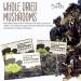 Apexy Premium Dried Black Fungus (Wood Ear Mushroom) - 8.8 Oz - All Natural & Compressed - 10x Volume Yield - Pack of 1 - Buy Online on GoSupps.com