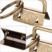 Qovydx 1 Inch Key Fob Hardware Kit - Bronze Keychain Fob Wristlet Bulk Set with Key Ring for Lanyard - Buy Online on GoSupps.com