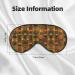 Buy Native American Soft Sleep Eye Mask - Breathable Eye Patch for Travel & Relaxation | International Shipping Available - Buy Online on GoSupps.com