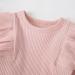 UUAISSO Baby Girls Cow Print Ruffled Outfit Set | Long Sleeve Top and Pants | Infant Clothing Gifts - 9-12 Months (Pink-S) - Buy Online on GoSupps.com