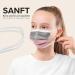 50 Disposable Face Masks Made in Germany | Type IIR & CE Certified | Small Size Dusty Pink | Triple Layer Filtration 99.78% | Elastic Earloops - Buy Online on GoSupps.com