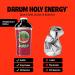 Holy Energy Gaming Booster - Pomegranate Piranha | Vegan Focus Drink | 50 Portions with Newcaff & Green Tea Extract | 100% Natural Fruit Flavors - Buy Online on GoSupps.com