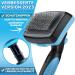 Bluepet Dog & Cat Brush for Long-Haired Pets - Undercoat & Knot Dematter Tool - 2023 Model with Cleaning Button - Ideal for Daily Use - Buy Online on GoSupps.com