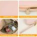 Wish Period Pouch: PU Leather Feminine Pads Storage Bag with Wrist Strap - Tampon Holder & Organizer for Teen Girls - Pink - Buy Online on GoSupps.com