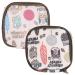 Healvian 2 pieces of napkin storage bag menstrual pillow bags breastfeeding pillow holder.