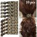 Zoylink 10 PCS Leopard Print Hair Ties - Elastic Ponytail Holders for Women | Durable & Stylish Hair Bands - Buy Online on GoSupps.com