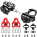 VENZO 3 in 1 Look Delta, Toe Cage, SPD Spin Bike Bicycle Pedals - Compatible with Peloton & Shimano SPD - Fitness Exercise Indoor Cycling Pedals Delta Indoor Pedals & SPD Cleats