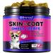 Skin & Coat supplement for dogs Vitamin C E Zinc Biotin OMEGA 3 Shiny coat Rejuvinate Healthy coat Natural Support itchy skin relief Daily - Buy Online on GoSupps.com