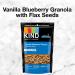 KIND Healthy Grains Vanilla Blueberry Granola Clusters with Flax Seeds, Gluten Free, 11 oz (Pack of 3) - Buy Online on GoSupps.com