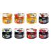 Menz & Gasser - Confitures Assorties en 8 Saveurs 40 Bocaux en Verre Portion Individuelle de 28 Grammes Chacun. Produit Typique Italien 8 Saveurs en Verre (40 pcs.)