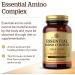Solgar Essential Amino Complex 60 Vegetable Capsules - Non-GMO, Vegan, Gluten-Free, Dairy-Free, Kosher - 60 Servings (60 Count) - Buy Online on GoSupps.com